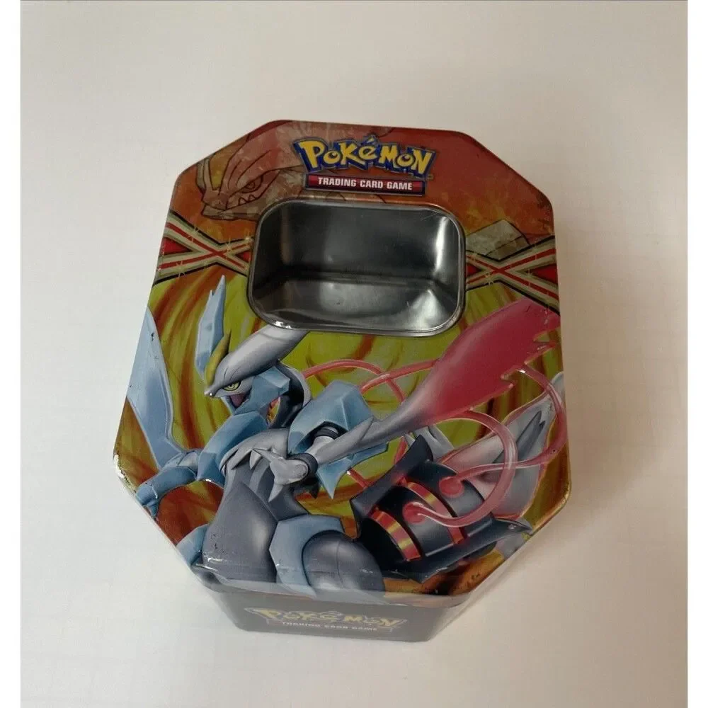 2013 Pokemon TCG White Kyurem Collectors Tin *EMPTY*